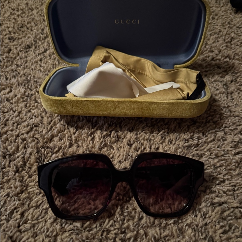 Authentic Gucci Brown Sunglasses - image 4